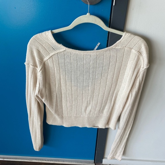 Free People Cropped Sweater - Picture 2 of 2